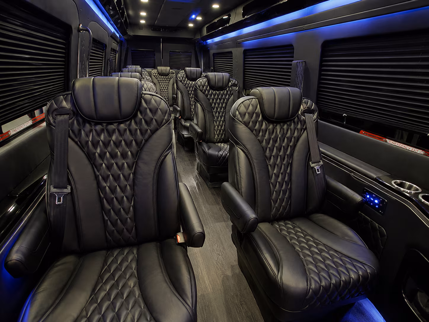 cedar park concert transportation onboard seating