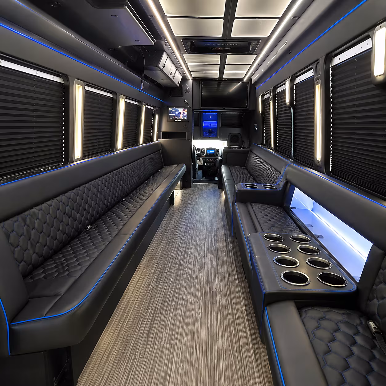 cedar park sporting event party bus rental